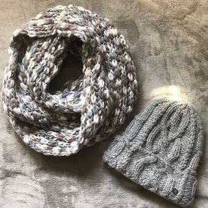 Beanie & infinity scarf